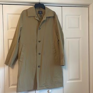 H&M Car Coat/ Trench Coat. NWOT. MENS SZ Large.